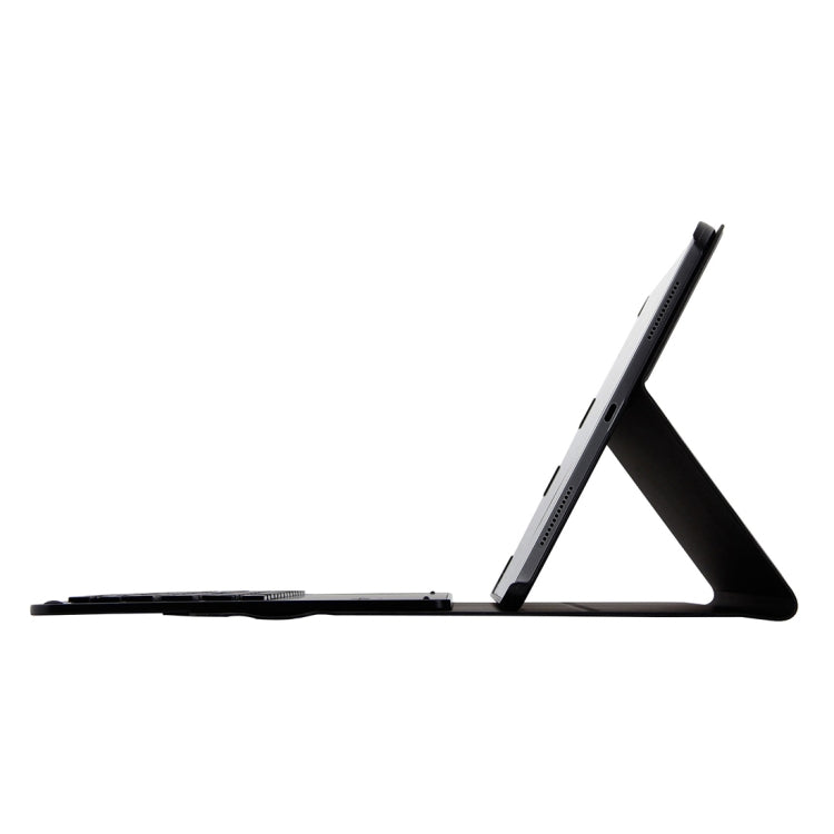 1139B 適用於iPad Pro 11 inch 分拆式細羊紋藍牙3.0鋁合金平板鍵盤皮套 帶三擋調節/磁吸/休眠功能