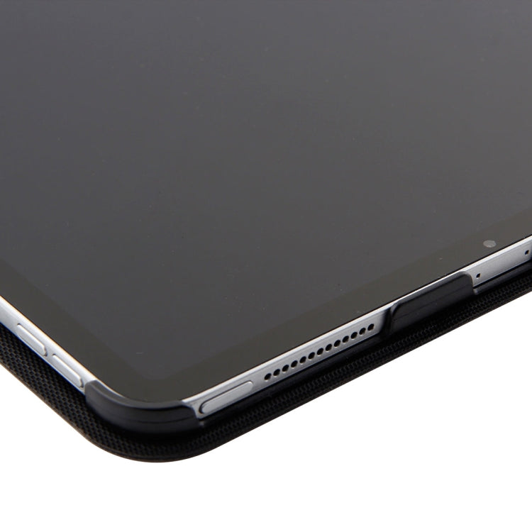 1139B 適用於iPad Pro 11 inch 分拆式細羊紋藍牙3.0鋁合金平板鍵盤皮套 帶三擋調節/磁吸/休眠功能
