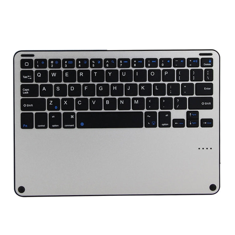 3018 適用於iPad Air / Air 2，適用於iPad Pro 9.7 inch 分拆式仿布紋藍牙3.0鋁合金平板鍵盤皮套 帶休眠/防潑水功能