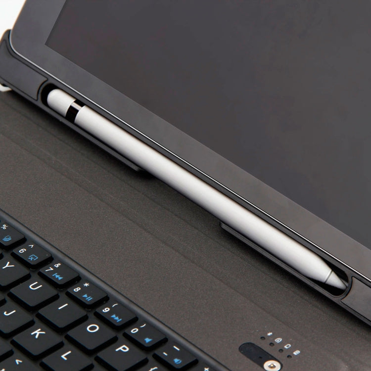 T-201 適用於iPad Air / Air 2，適用於iPad Pro 9.7 inch 可拆分細羊紋藍牙3.0超薄平板鍵盤皮套 支持多角度調節