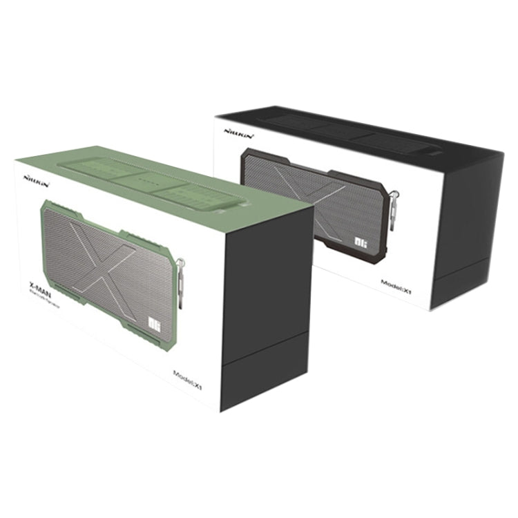 耐爾金NILLKIN X戰將防水戶外藍牙音響 藍牙4.0 帶金屬掛扣/麥克風/AUX音頻線/5200mAh電池/免提通話功能