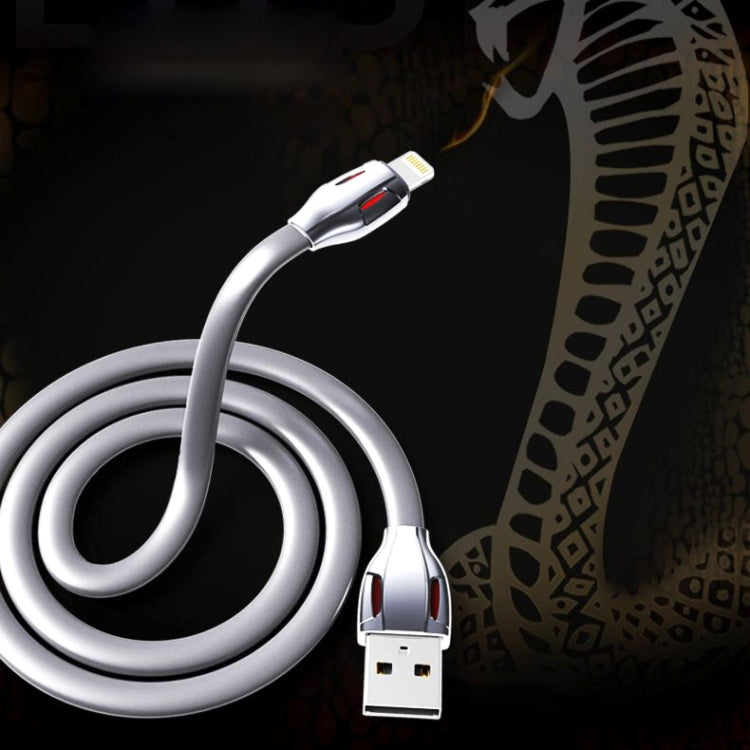 REMAX RC-035i 雷蛇系列 2.1A  8 Pin 充電數據線帶LED指示燈, 線長: 1米