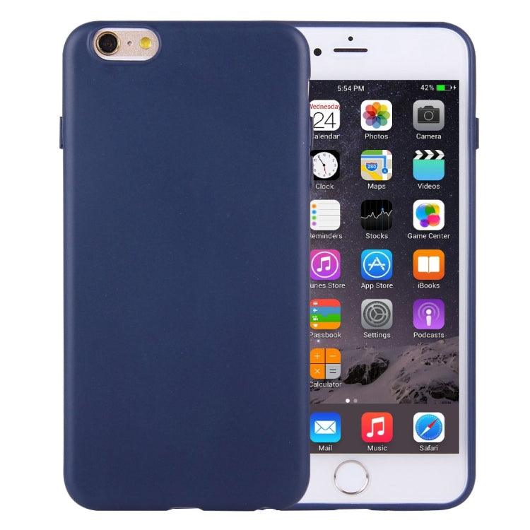 4.7英寸 適用於iPhone 6 & 6s 純色TPU保護殼 不帶圓孔