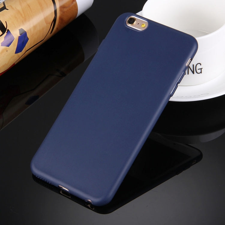 4.7英寸 適用於iPhone 6 & 6s 純色TPU保護殼 不帶圓孔