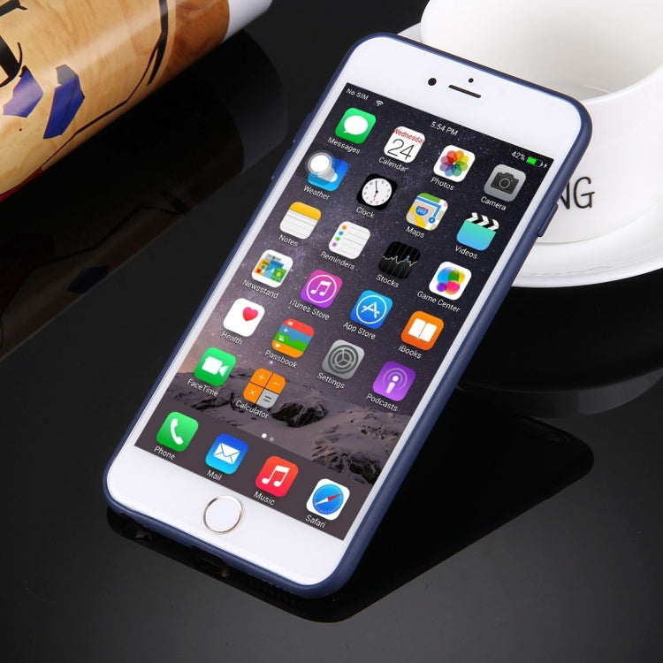 4.7英寸 適用於iPhone 6 & 6s 純色TPU保護殼 不帶圓孔