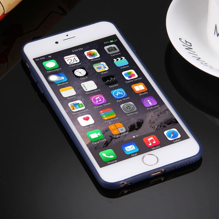 4.7英寸 適用於iPhone 6 & 6s 純色TPU保護殼 不帶圓孔