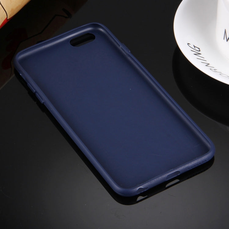 4.7英寸 適用於iPhone 6 & 6s 純色TPU保護殼 不帶圓孔