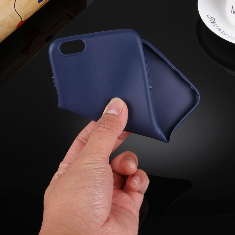 4.7英寸 適用於iPhone 6 & 6s 純色TPU保護殼 不帶圓孔