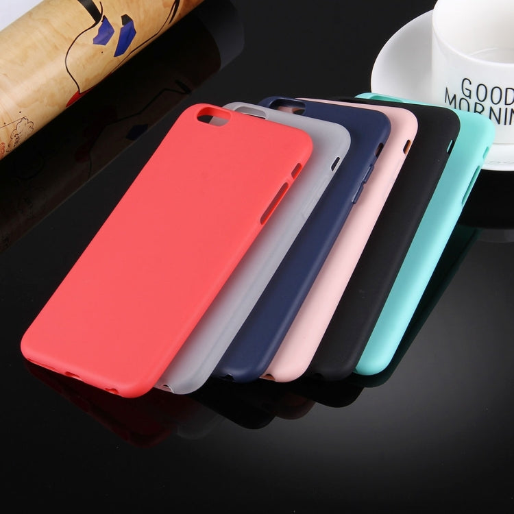 4.7英寸 適用於iPhone 6 & 6s 純色TPU保護殼 不帶圓孔