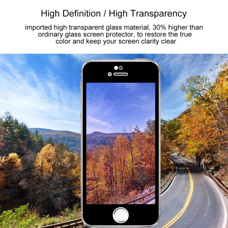 適用於iPhone 6 & 6S 9H 10D全屏紫光鋼化玻璃保護膜