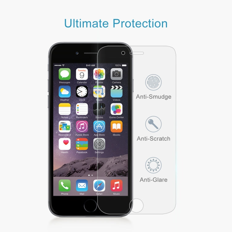 適用於蘋果iPod touch 6 / touch 7 0.26mm 9H 2.5D弧邊鋼化玻璃膜