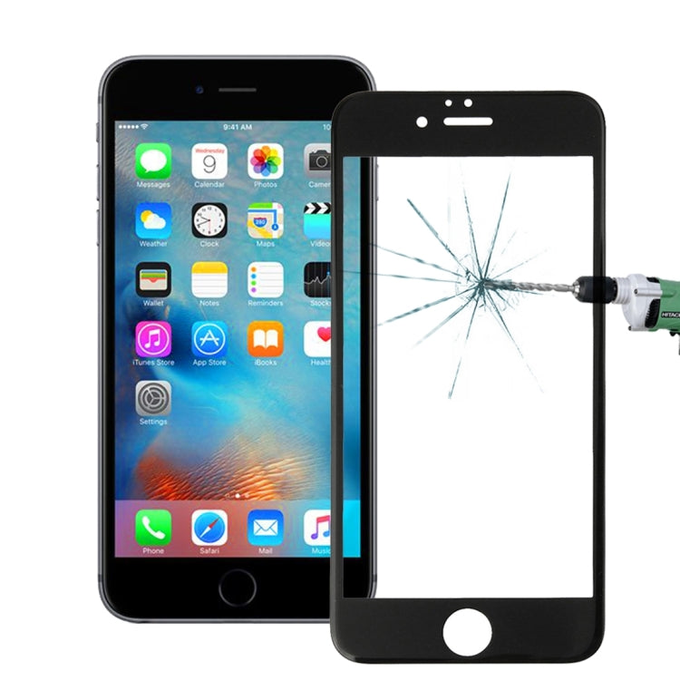 適用於蘋果iPhone 6 Plus & 6s Plus 5.5寸 0.26mm厚度 9H表面硬度 3D弧邊 鋼化玻璃保護膜