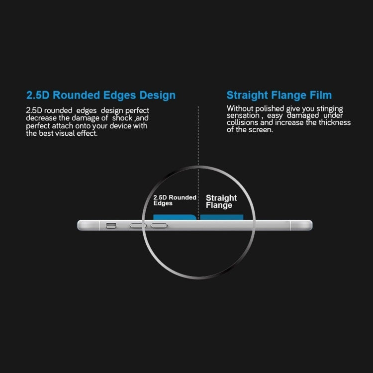 ENKAY 草帽王子 適用於蘋果iPhone 6 Plus & 6s Plus 0.26mm 9H 2.5D弧邊非全屏鋼化玻璃保護膜/防窺膜