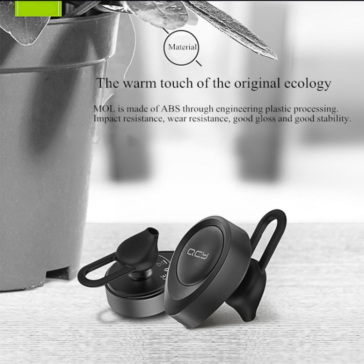 QCY J11 通用型車內車載無線藍牙耳機 帶Mic 藍牙版本4.1 有效藍牙距離：10米