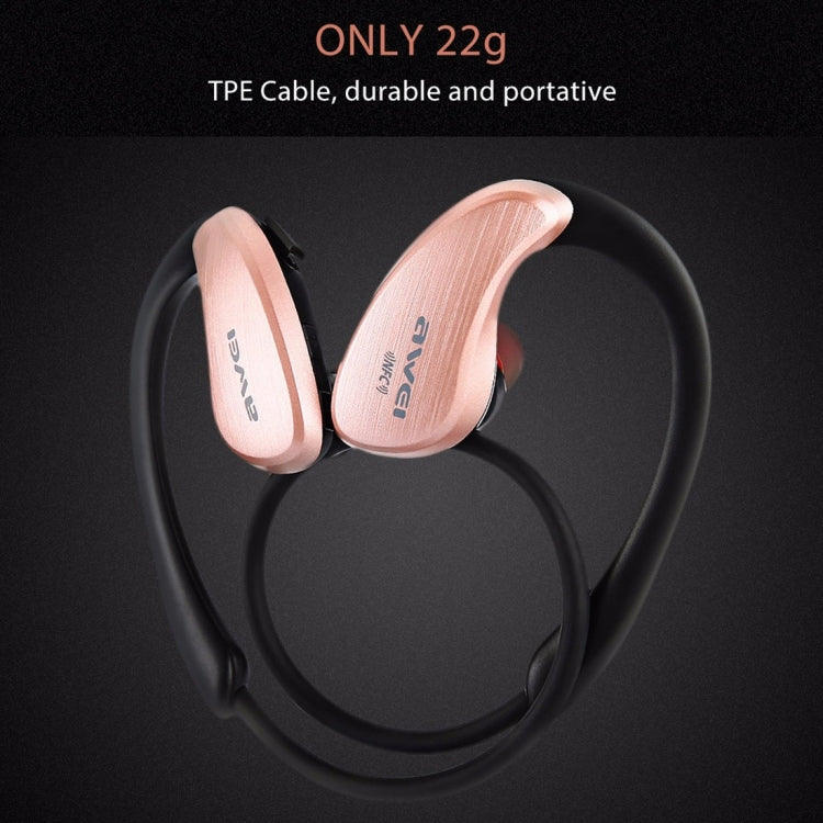 AWEI A885BL 無線運動藍牙立體聲耳機帶麥克風，支持免提通話&NFC功能