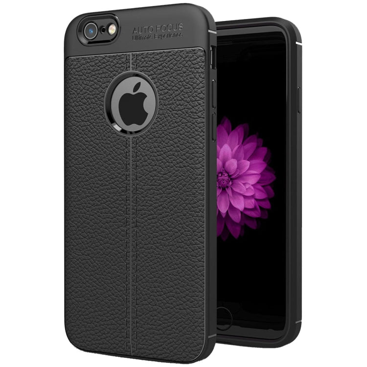 適用於蘋果iPhone 6 Plus & 6s Plus 荔枝紋TPU手機保護殼