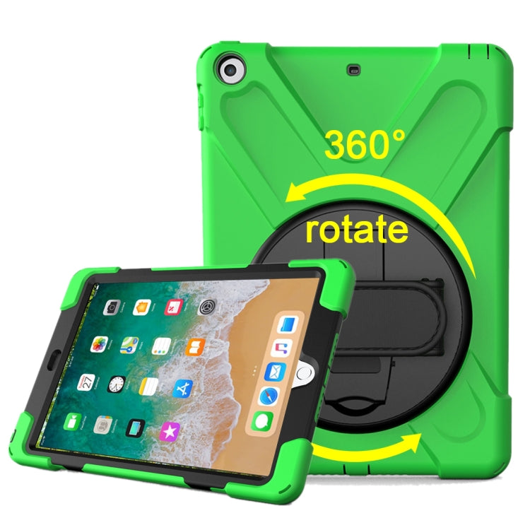 適用於iPad 9.7  & 適用於iPad 9.7  海賊王平板殼，帶可旋轉支架&手帶, For iPad 9.7 (2018) & iPad 9.7 (2017)