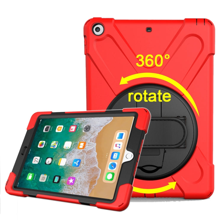 適用於iPad 9.7  & 適用於iPad 9.7  海賊王平板殼，帶可旋轉支架&手帶, For iPad 9.7 (2018) & iPad 9.7 (2017)