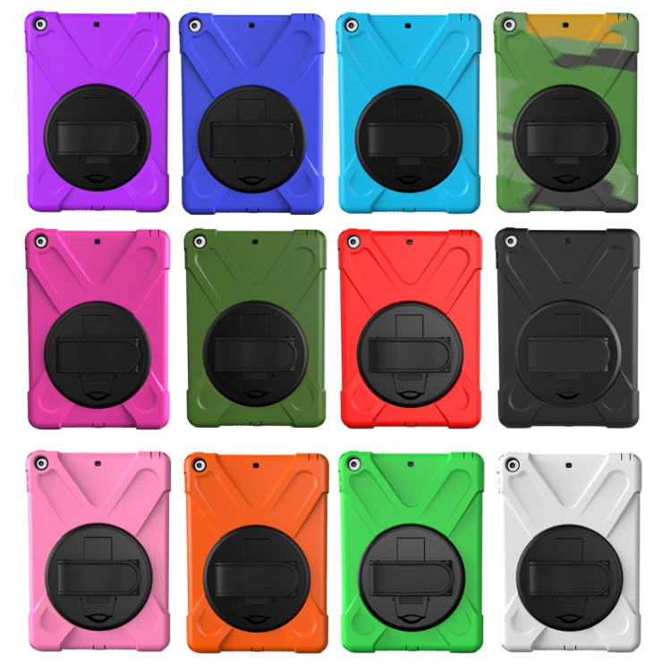 適用於iPad 9.7  & 適用於iPad 9.7  海賊王平板殼，帶可旋轉支架&手帶