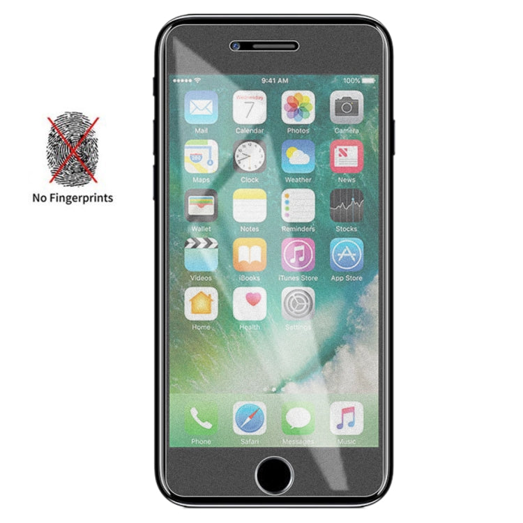 適用於蘋果iPhone SE 2020 / 8 / 7 4.7寸 磨砂鋼化玻璃保護膜 0.26mm厚度 9H表面硬度 2.5D弧邊