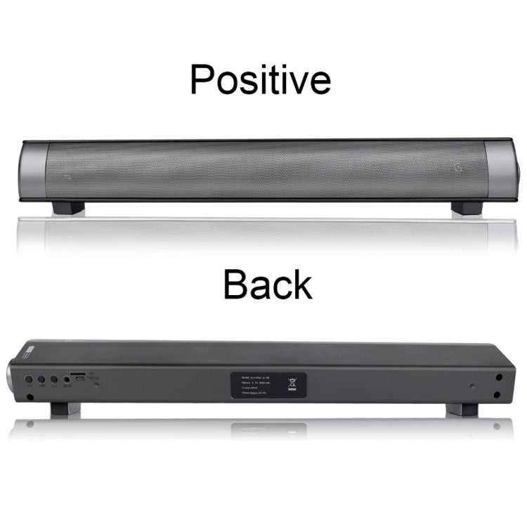 Soundbar LP-08 CE0152 USB MP3 Player 2.1CH Bluetooth Wireless Sound Bar Speaker with Remote Control
