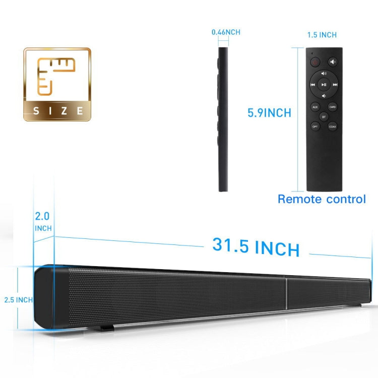 Soundbar LP-09  CE0148 藍牙音箱 帶遙控