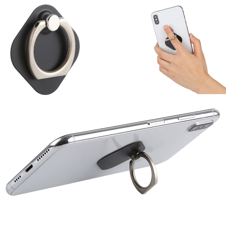 iPhone 適用於三星手機 方形金屬指環支架