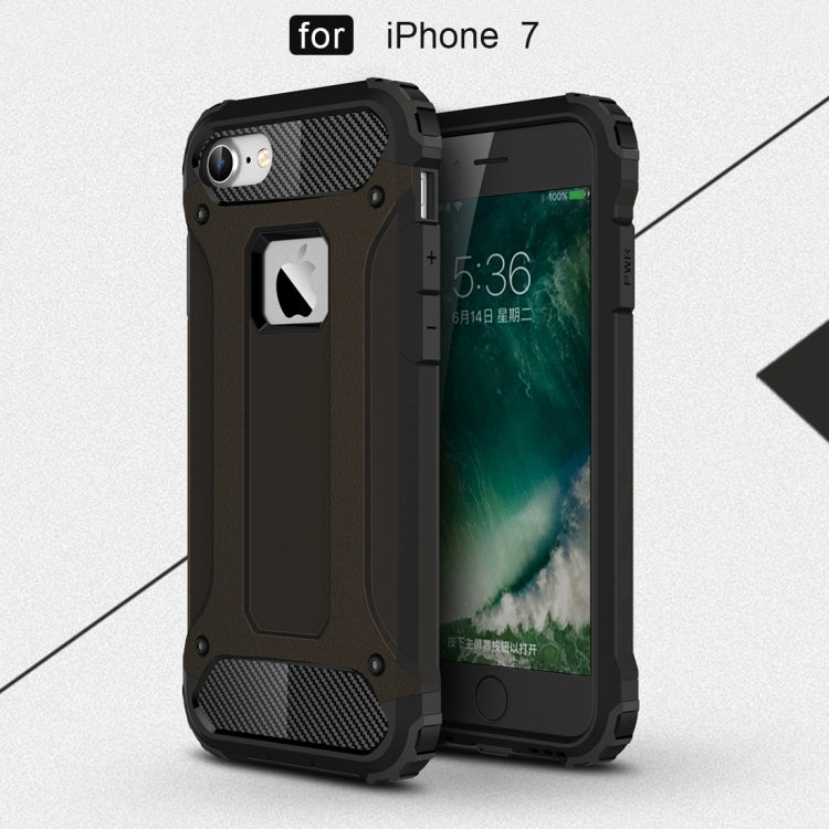 適用於iPhone 7 金剛鐵甲TPU+PC組合殼
