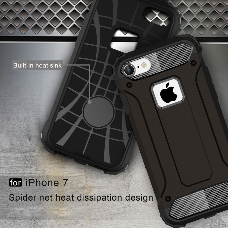 適用於iPhone 7 金剛鐵甲TPU+PC組合殼