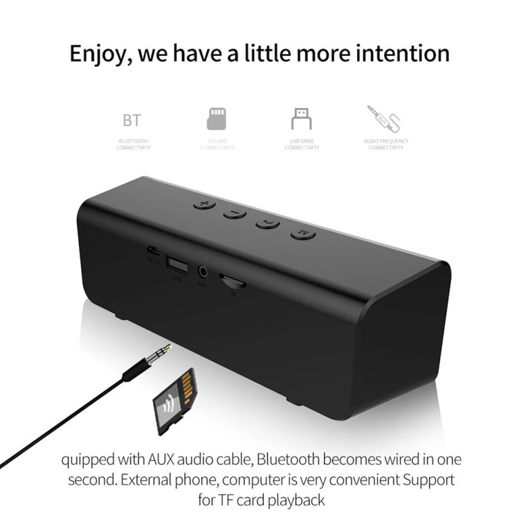 狂熱者 S31 10W 3D HiFi立體音無線藍牙音箱 支持免提通話/USB/AUX/TF插卡
