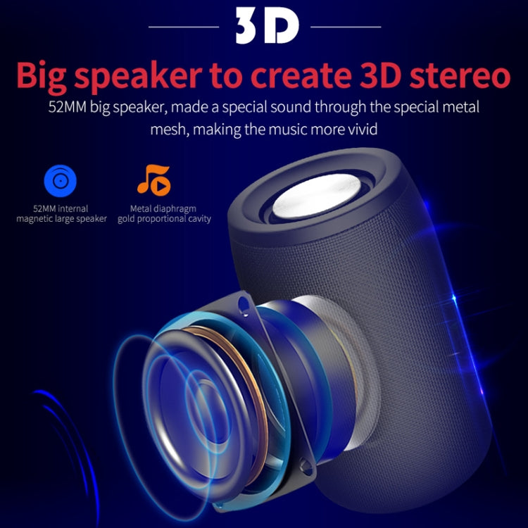 狂熱者 S32 5W HiFi重低音無線藍牙音箱 支持免提通話/USB/AUX