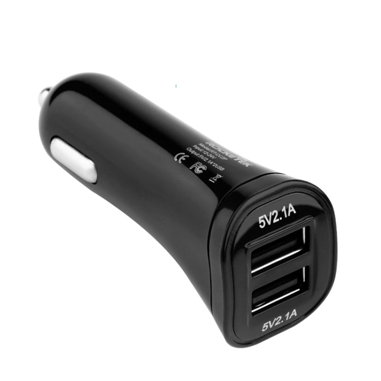 ROCKETEK CC2P DC 5V 4.2A 雙USB智能車載充電器