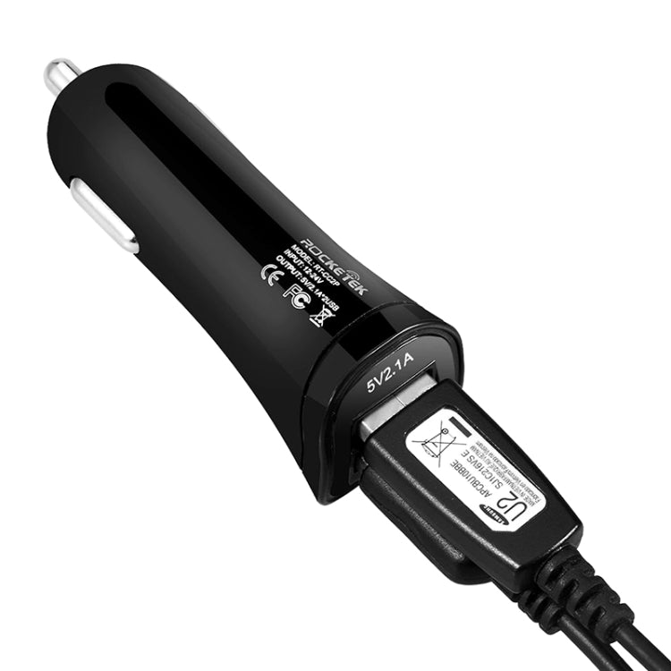 ROCKETEK CC2P DC 5V 4.2A 雙USB智能車載充電器