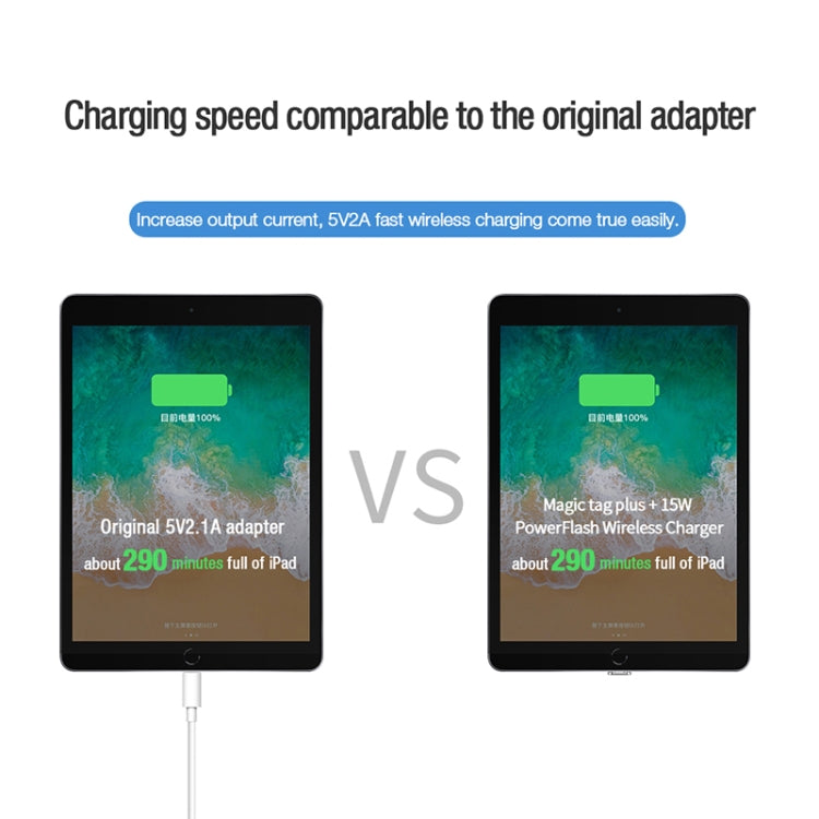 耐爾金NILLKIN NKR01 適用於iPad mini 7.9 inch 短款 能量貼Plus 8 Pin QI無線充電接收端