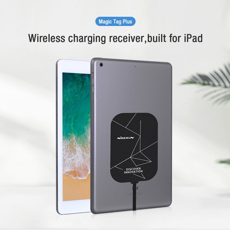 耐爾金NILLKIN NKR01 適用於iPad mini 7.9 inch 短款 能量貼Plus 8 Pin QI無線充電接收端