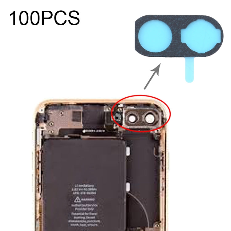 100個一賣 適用於iPhone 8 Plus 後置攝像頭棉墊