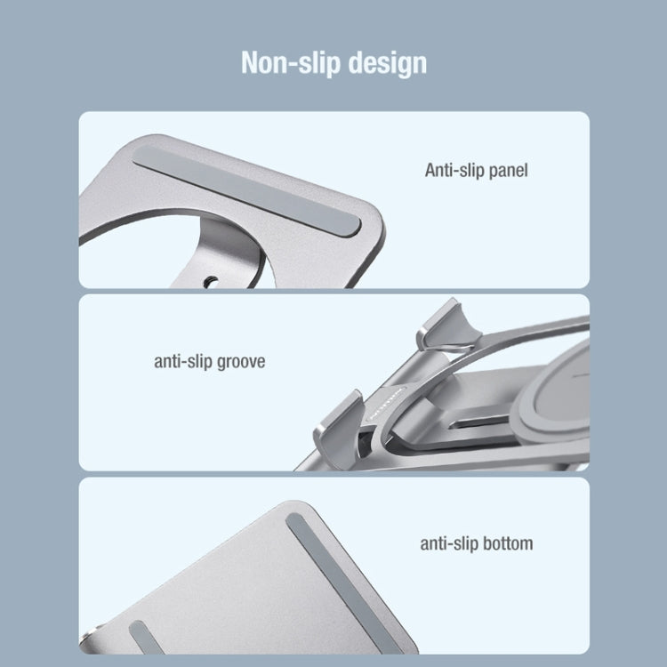 耐爾金 二合一 15W 智衡Mini立式可摺疊可拆分無線充電器手機支架