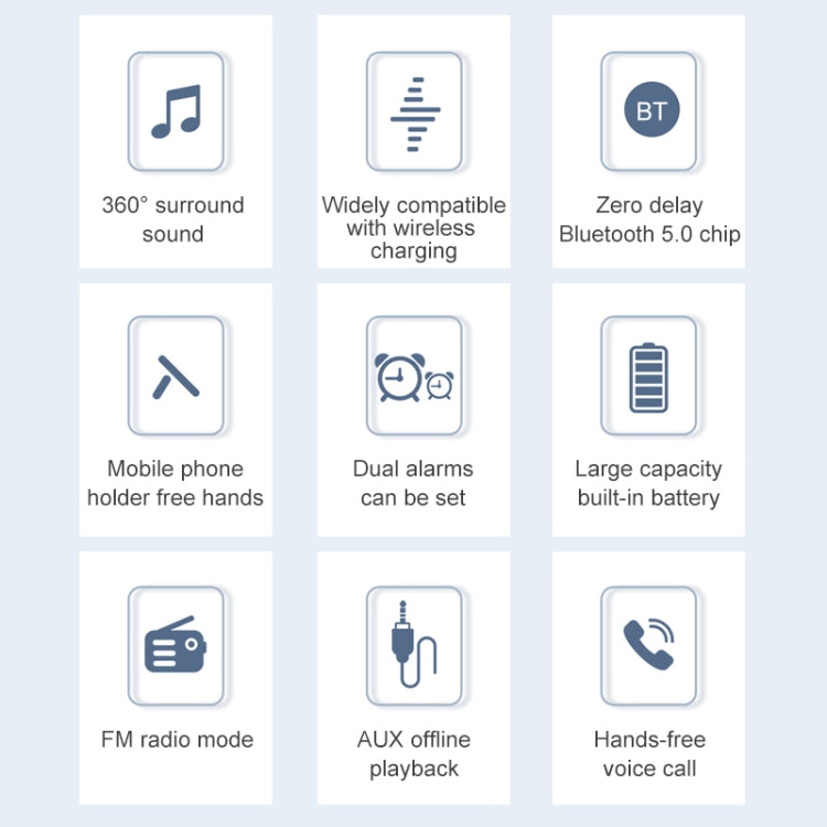 awei Y332 無線充電藍牙5.0音箱 支持免提語音通話