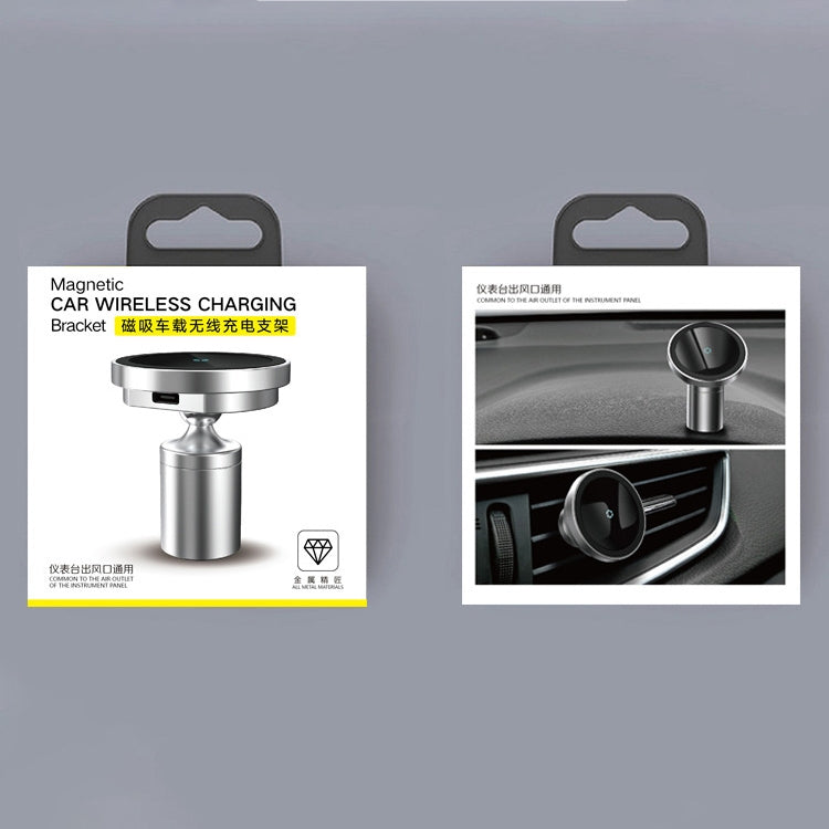 12PRO 15W 鋁合金MagSafe磁吸車載無線充手機支架