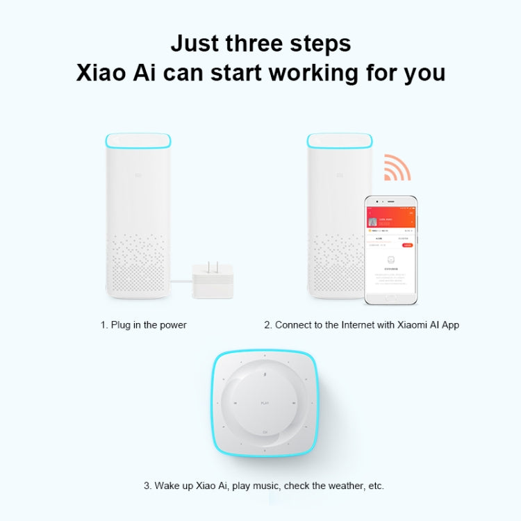 小米 AI音箱 支持雙頻WiFi&藍牙 4.1&A2DP音樂播放