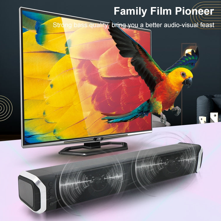 NewRixing NR-2017 便攜式藍牙音箱 支持免提通話/TF卡/FM/U盤播放