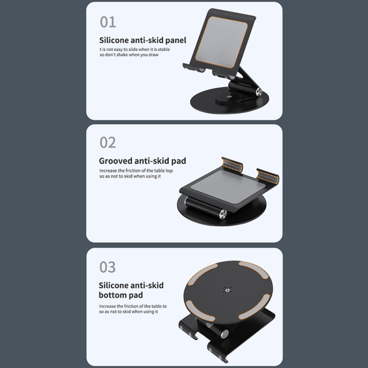 L04 高度/角度可調節全金屬摺疊式筆記本電腦支架 適用於17.3寸以下筆記本電腦