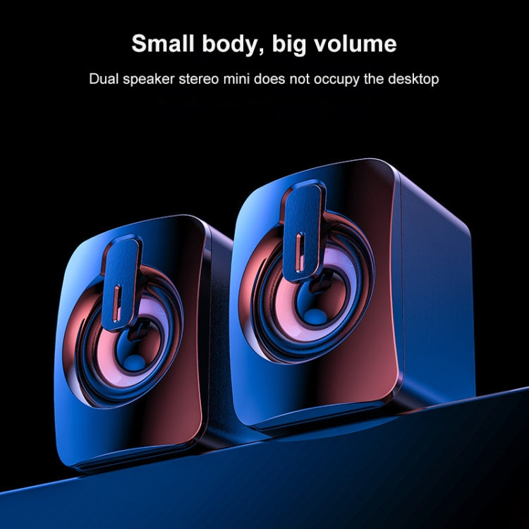 A2 USB 2.0 線控式不發光手機電腦迷你桌面音響