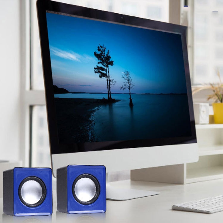 USB 迷你手機電腦有線音響，不支持調音