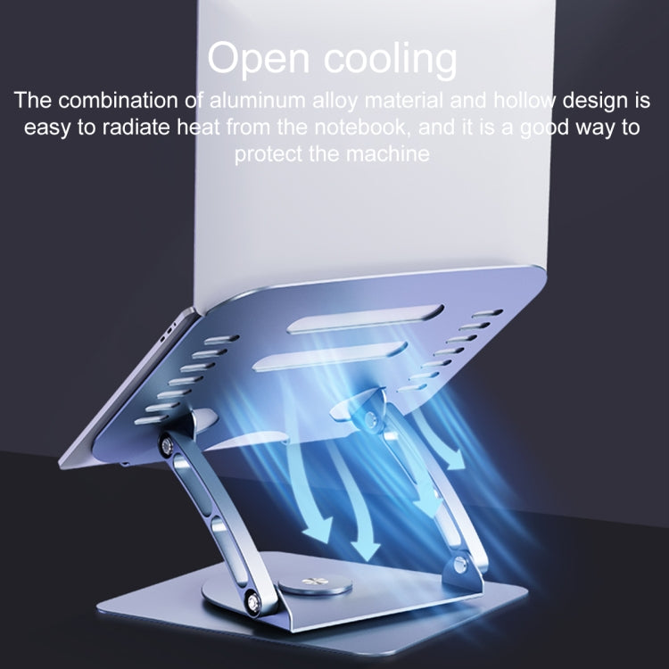 R- JUST HZ08-1旋轉兩孔升降筆記本電腦支架