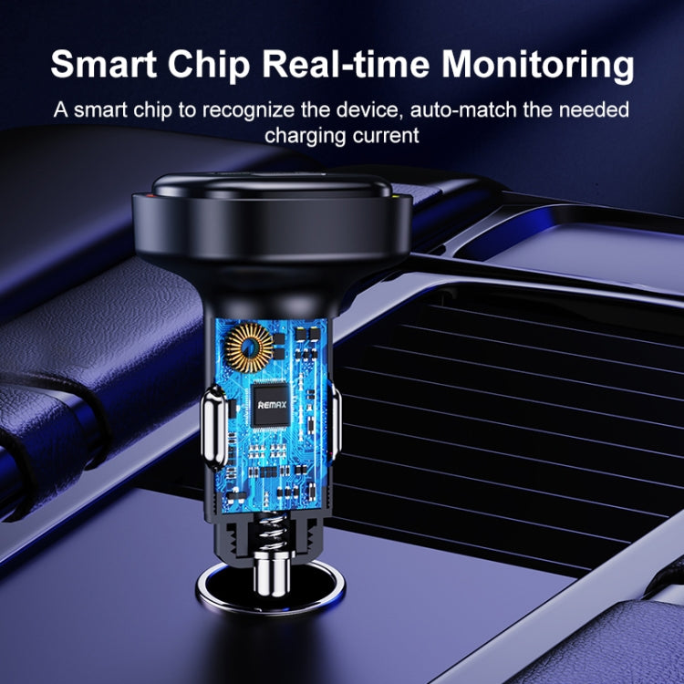 REMAX RCC330 伯爵系列 3合1 車載66W PD快充充電器 帶指示燈