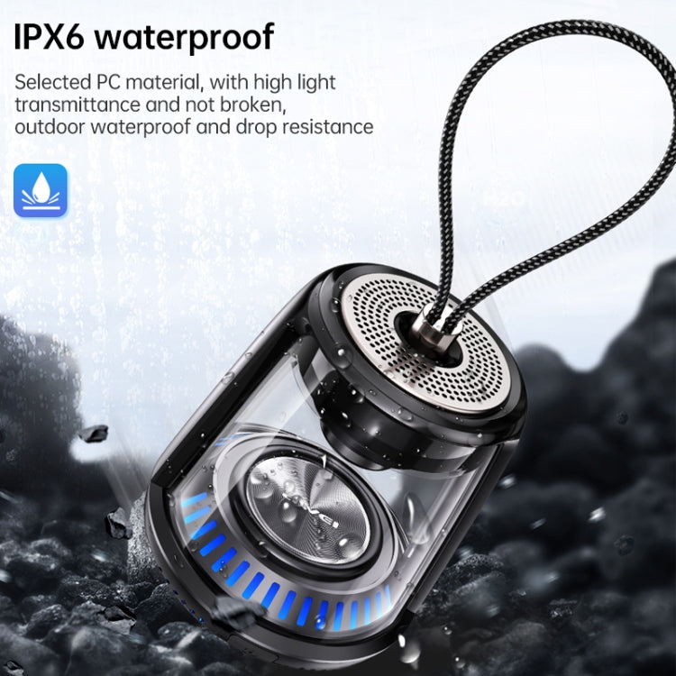 awei Y666 迷你便攜式戶外藍牙音箱，支持TWS播放