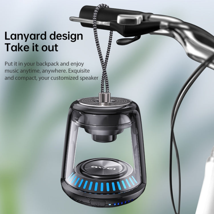 awei Y666 迷你便攜式戶外藍牙音箱，支持TWS播放