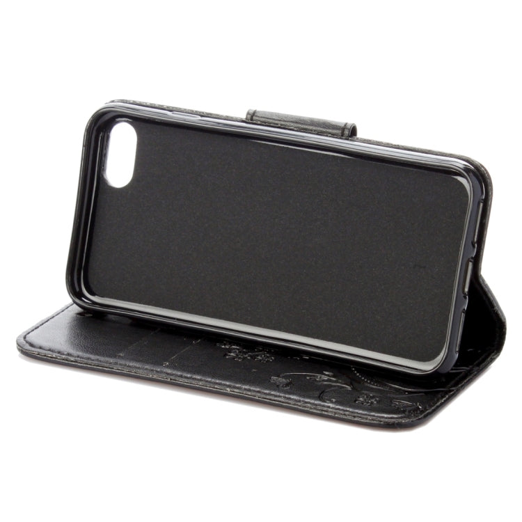 適用於蘋果 iPhone 8 & 7  壓花左右開皮套 帶支架&卡槽&錢包