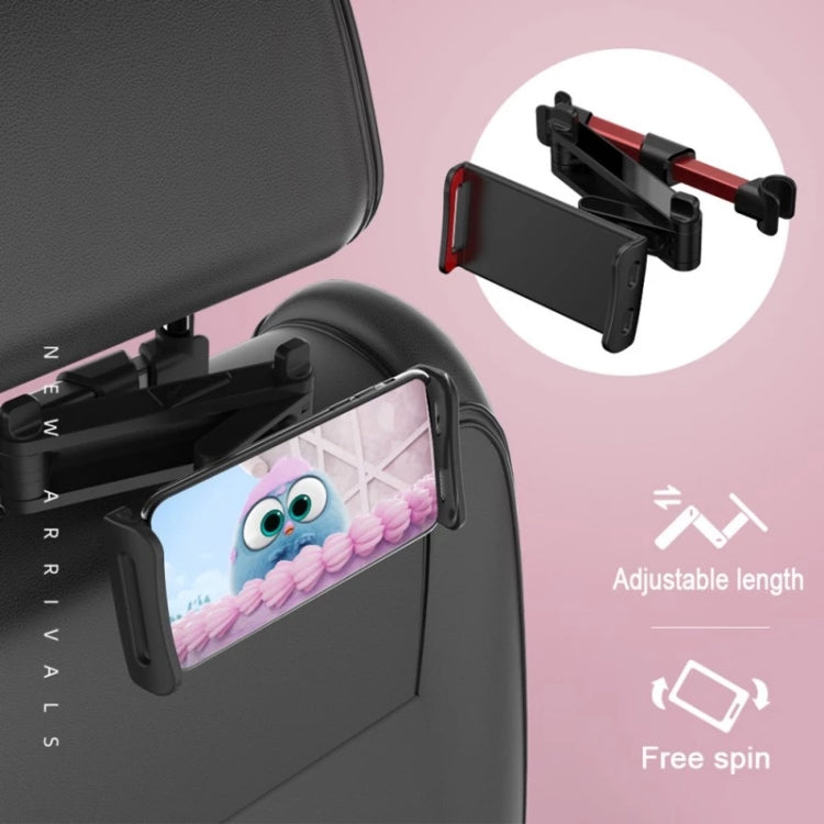 CHZ-06 可伸縮汽車后枕支架 適用於7-14寸手機/平板電腦